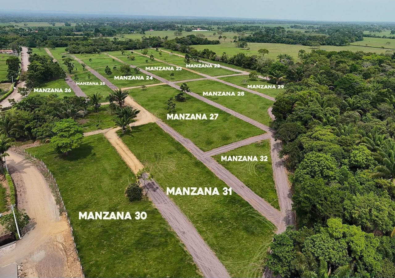 División de manzanas con lotes campestres disponibles en Hawaii Campestre, Meta
